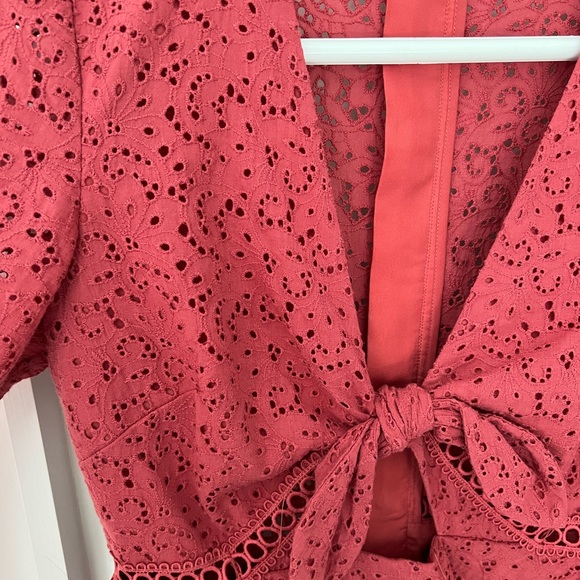 Keepsake the Label Lace Rose Coloured Dress - Picture 4 of 6